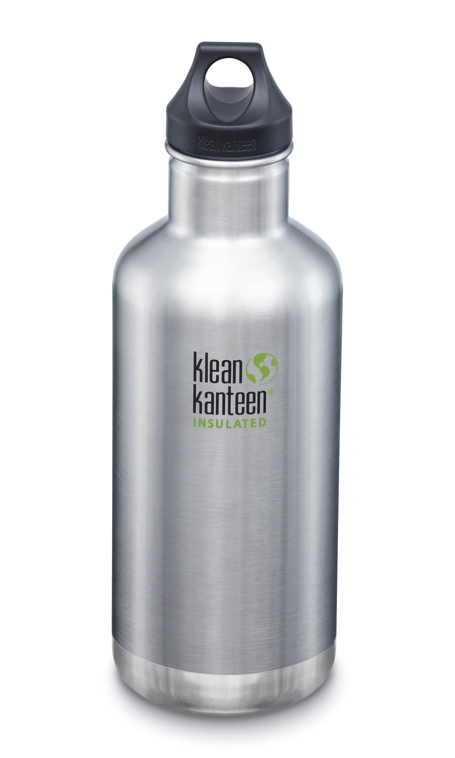 Klean Kanteen Water Bottle, Classic, Sport Cap, 27 Ounce Brushed Stainless Steel